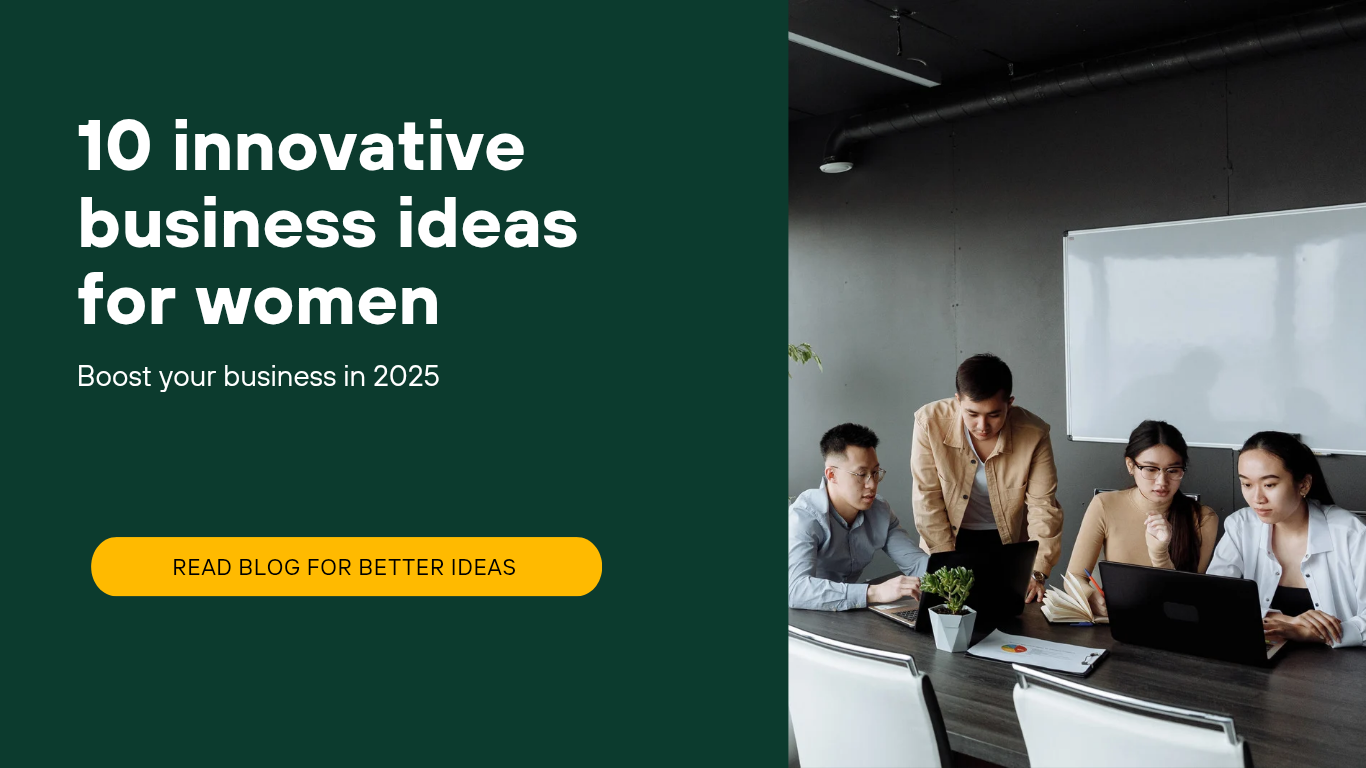 Innovative business ideas for women