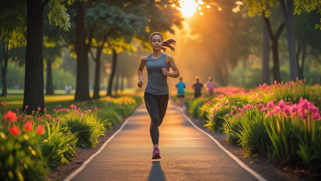 30 मिनट की jogging